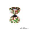 Mr. Babache Arlequin Medium Diabolo-Rood/wit/groen