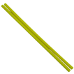 Henrys Handstokken voor devilsticks/flowersticks Silicone 14 mm-Geel