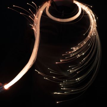 Fiber Flies | Mega Pixel Whip| Led Zweep