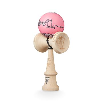 KROM Kendama X Jody Barton - Skeletons roze