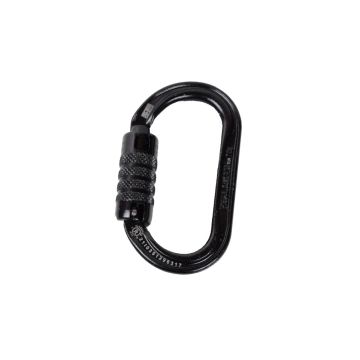 Petzl Triact Lock Karabiner OXAN Zwart Staal