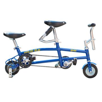 Qu-ax Mini Bike Tandem blauw