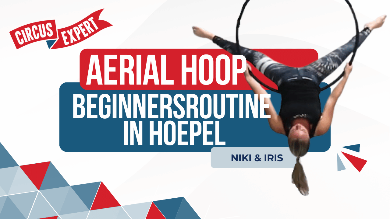 Beginnersroutine in hoepel | Aerial Hoop