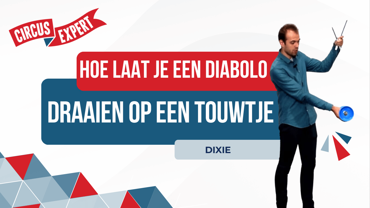 Hoe laat je een diabolo draaien op een touwtje | Tutorial