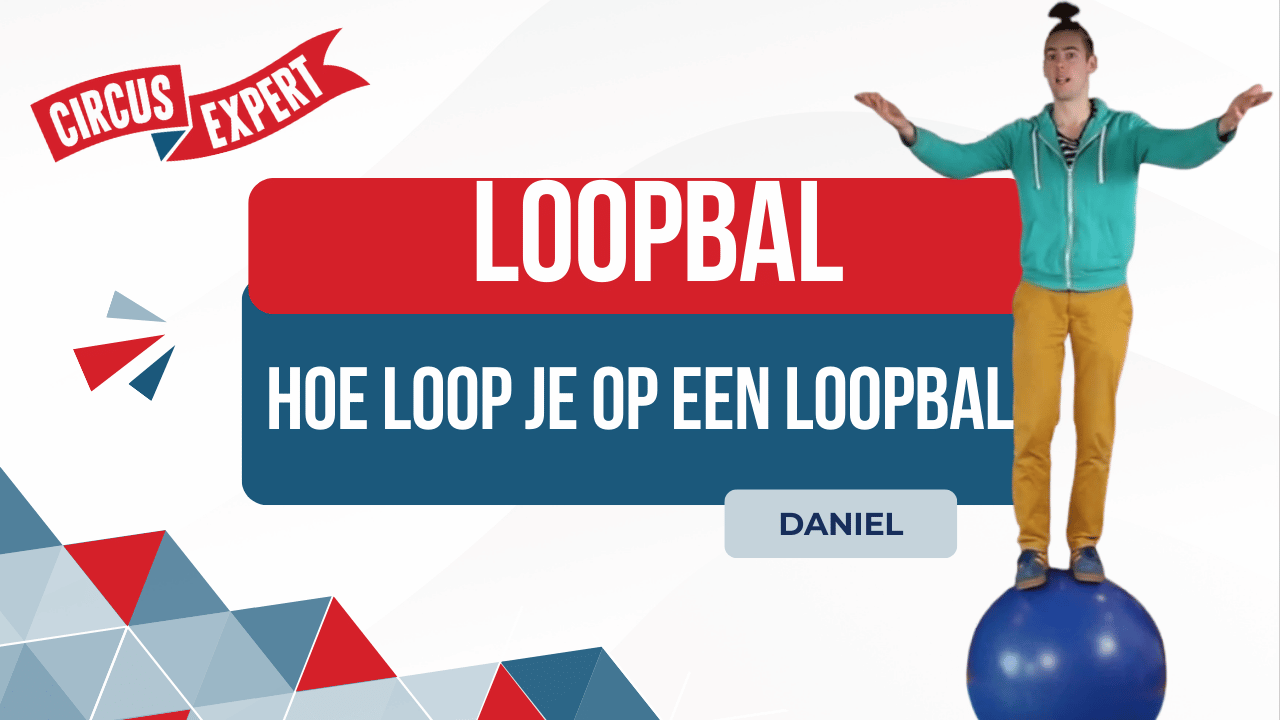 Hoe loop je op een loopbal?