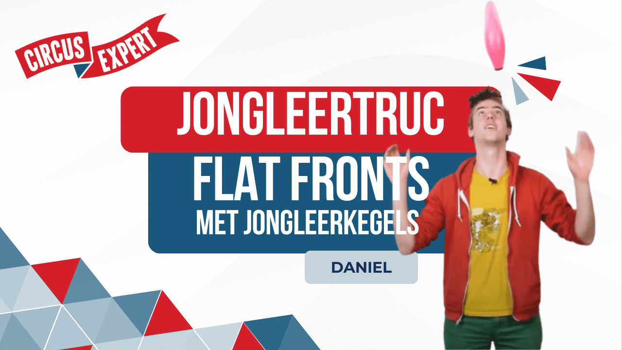 Jongleertruc: Flat Fronts met jongleerkegels