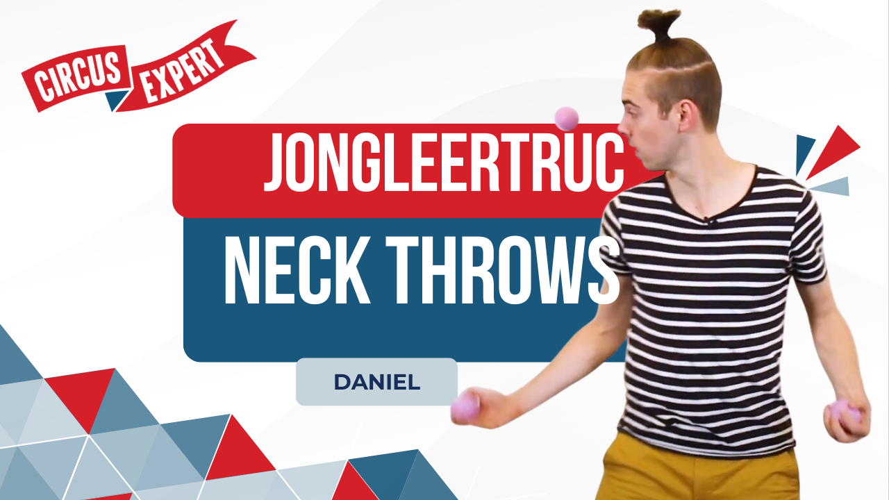 Jongleertruc: Neck Throws