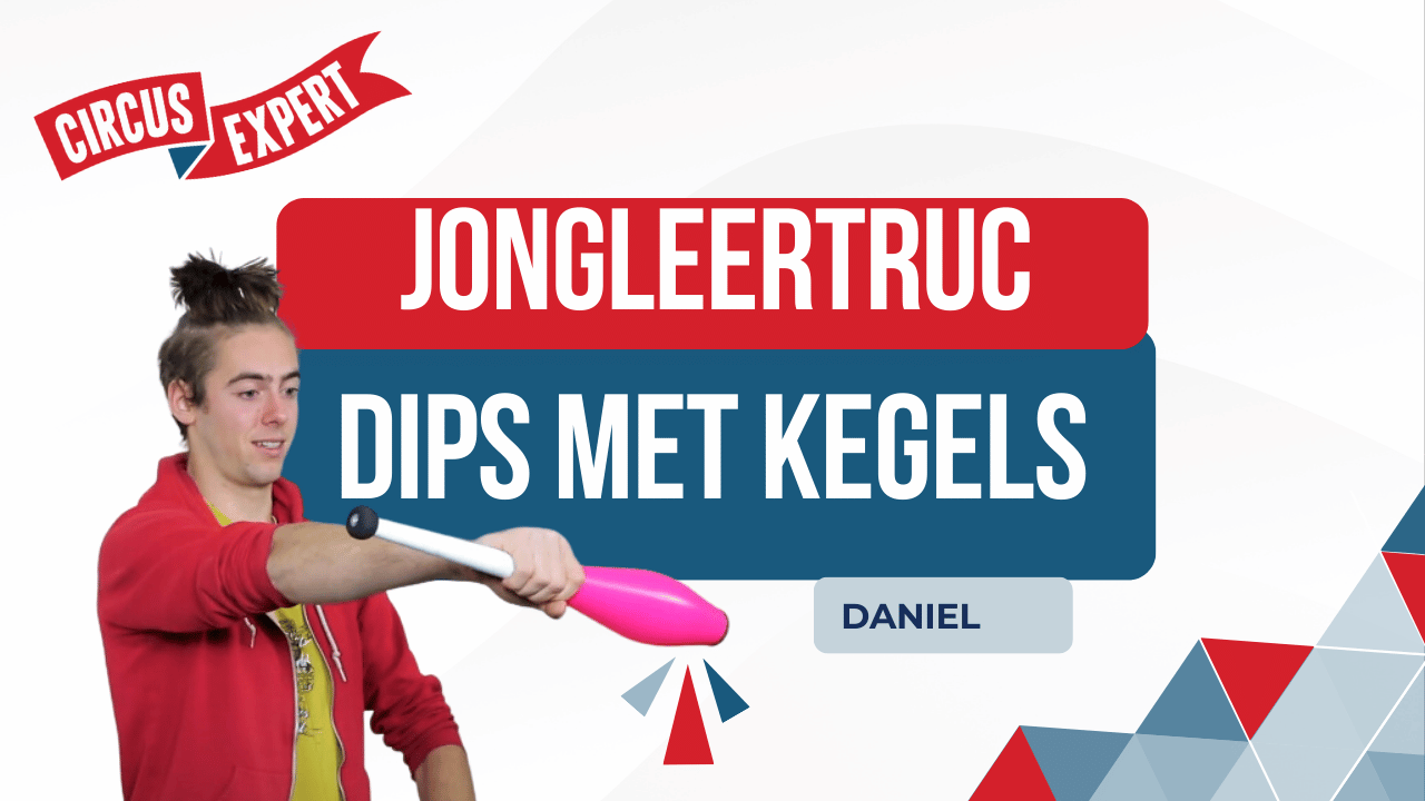 Jongleertrucjes: Dips met kegels