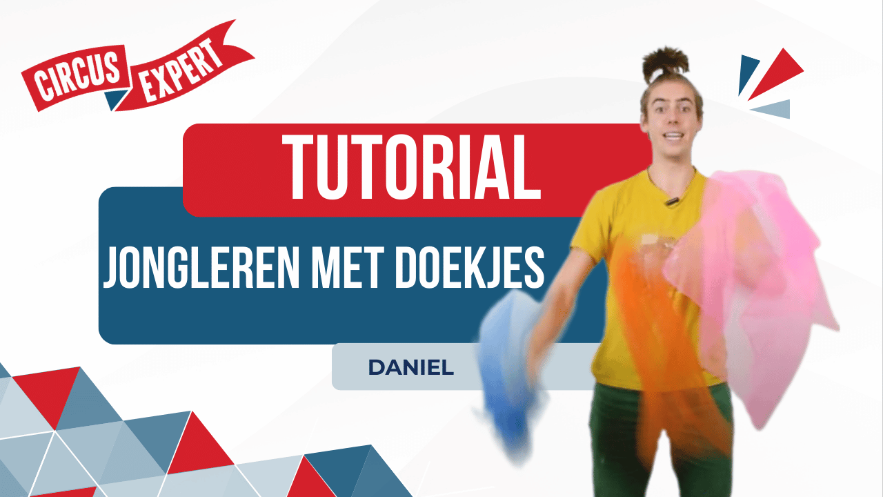 Jongleren met doekjes